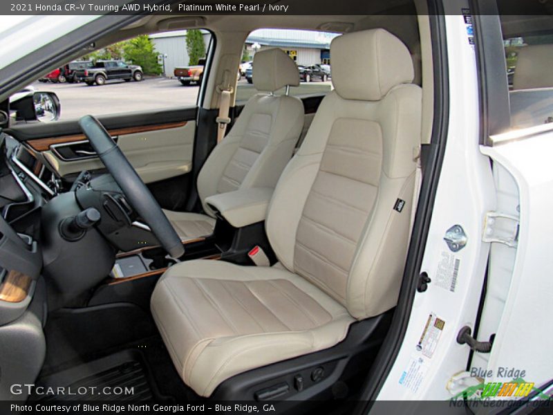 Front Seat of 2021 CR-V Touring AWD Hybrid