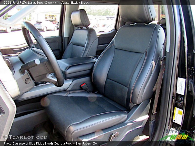 Agate Black / Black 2021 Ford F150 Lariat SuperCrew 4x4