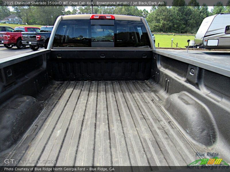 Brownstone Metallic / Jet Black/Dark Ash 2015 Chevrolet Silverado 3500HD WT Crew Cab 4x4