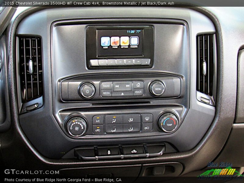 Controls of 2015 Silverado 3500HD WT Crew Cab 4x4