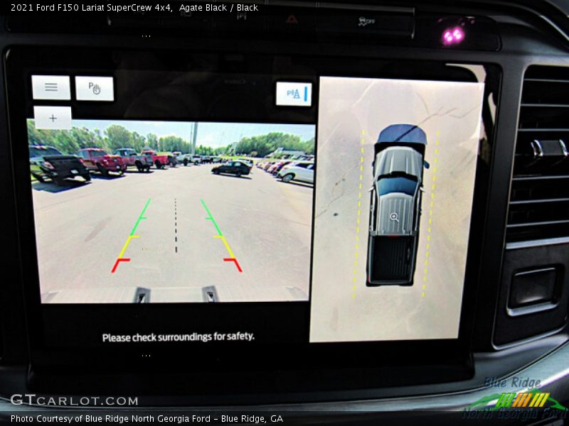 Agate Black / Black 2021 Ford F150 Lariat SuperCrew 4x4
