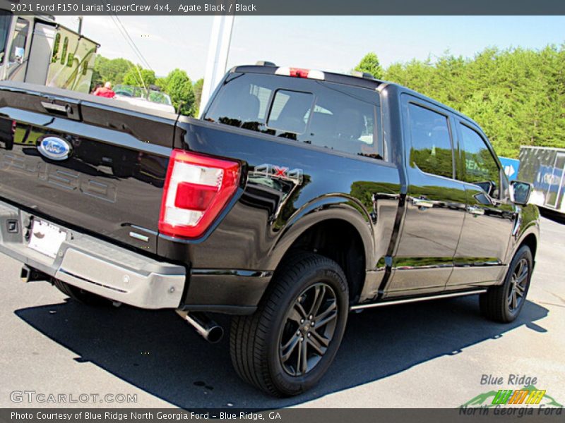 Agate Black / Black 2021 Ford F150 Lariat SuperCrew 4x4