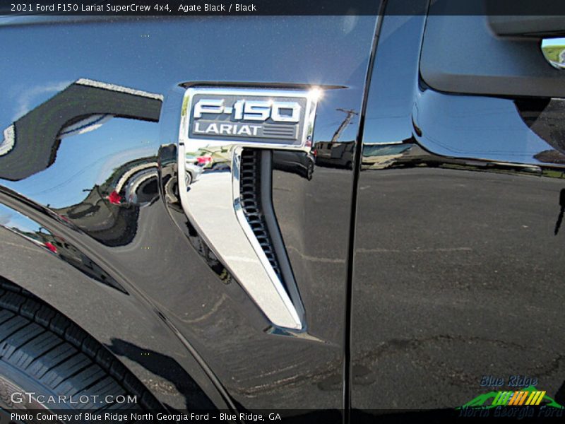 Agate Black / Black 2021 Ford F150 Lariat SuperCrew 4x4