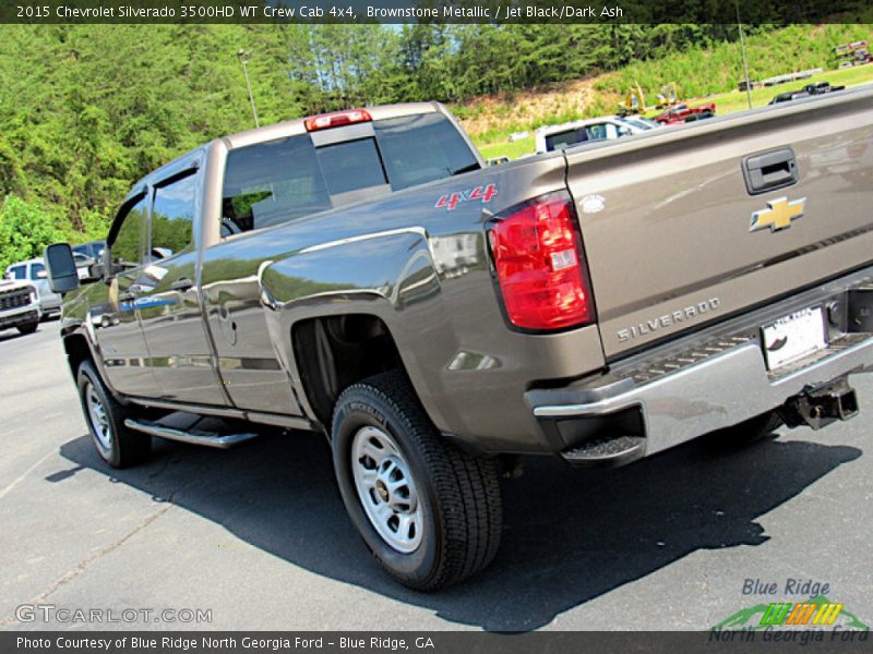 Brownstone Metallic / Jet Black/Dark Ash 2015 Chevrolet Silverado 3500HD WT Crew Cab 4x4