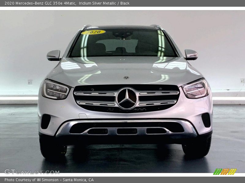 Iridium Silver Metallic / Black 2020 Mercedes-Benz GLC 350e 4Matic