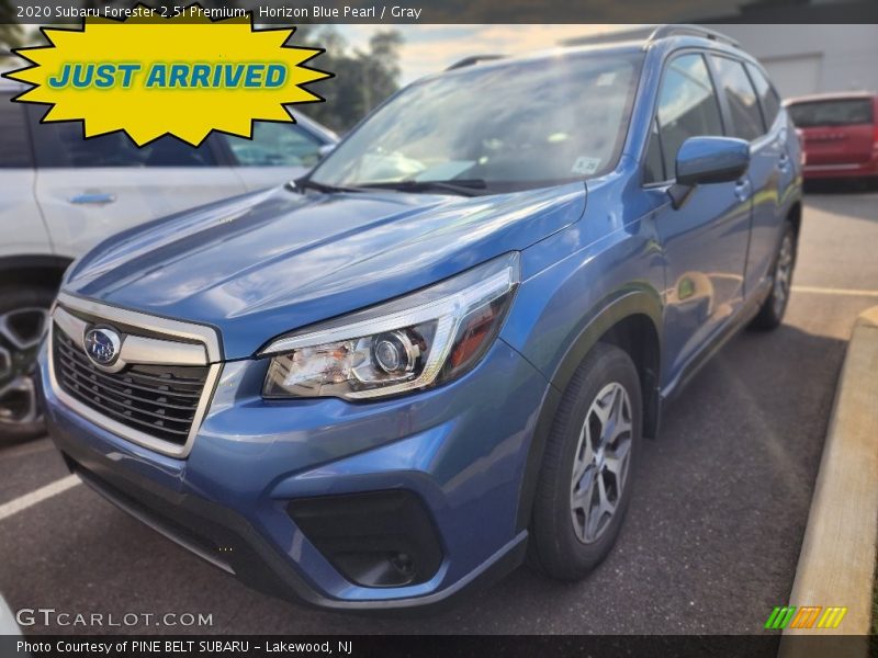 Horizon Blue Pearl / Gray 2020 Subaru Forester 2.5i Premium