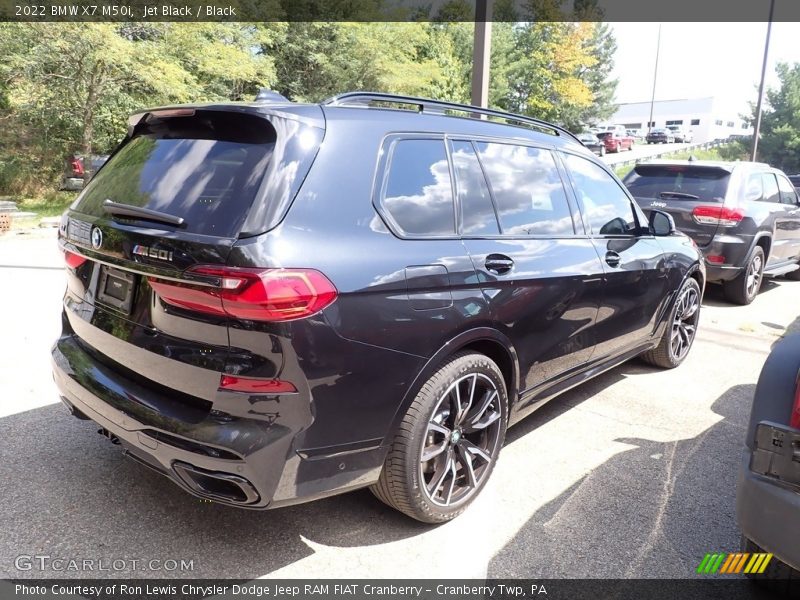 Jet Black / Black 2022 BMW X7 M50i
