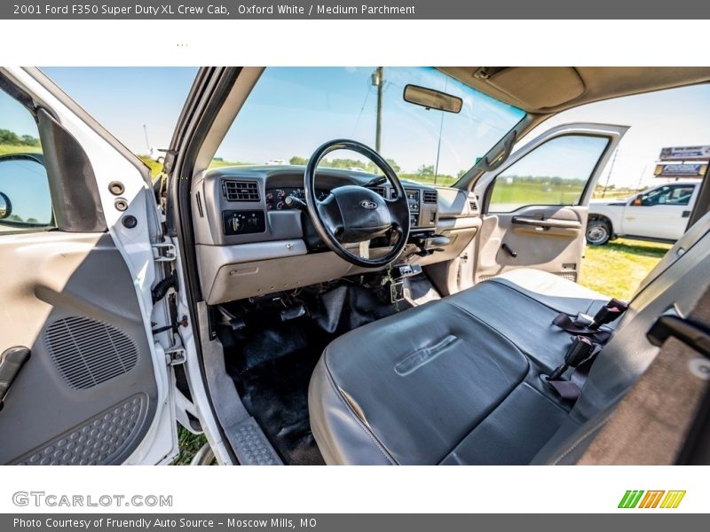  2001 F350 Super Duty XL Crew Cab Medium Parchment Interior