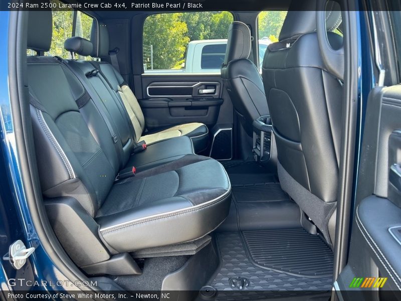 Rear Seat of 2024 2500 Laramie Crew Cab 4x4