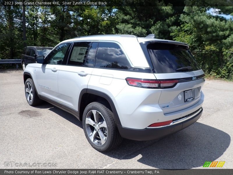 Silver Zynith / Global Black 2023 Jeep Grand Cherokee 4XE