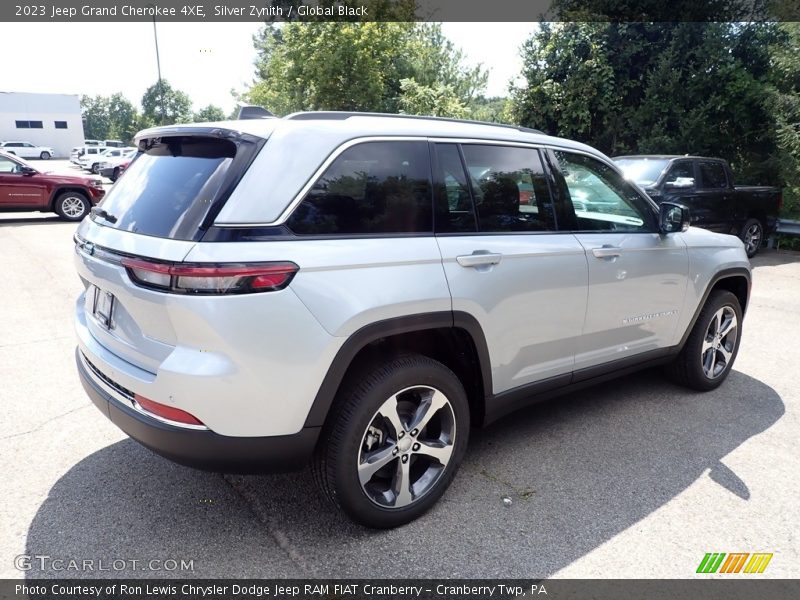 Silver Zynith / Global Black 2023 Jeep Grand Cherokee 4XE