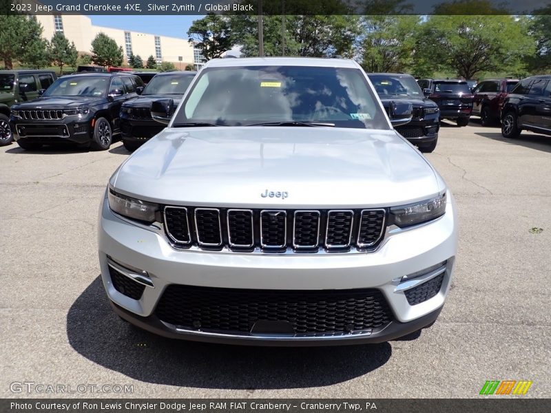 Silver Zynith / Global Black 2023 Jeep Grand Cherokee 4XE