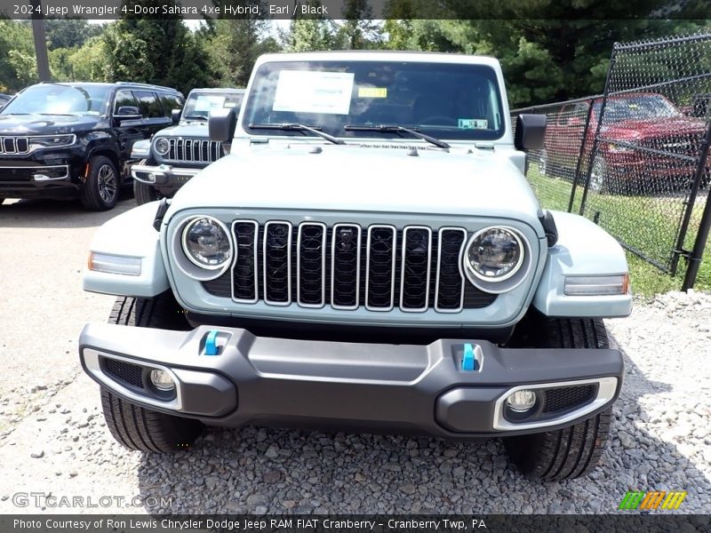 Earl / Black 2024 Jeep Wrangler 4-Door Sahara 4xe Hybrid