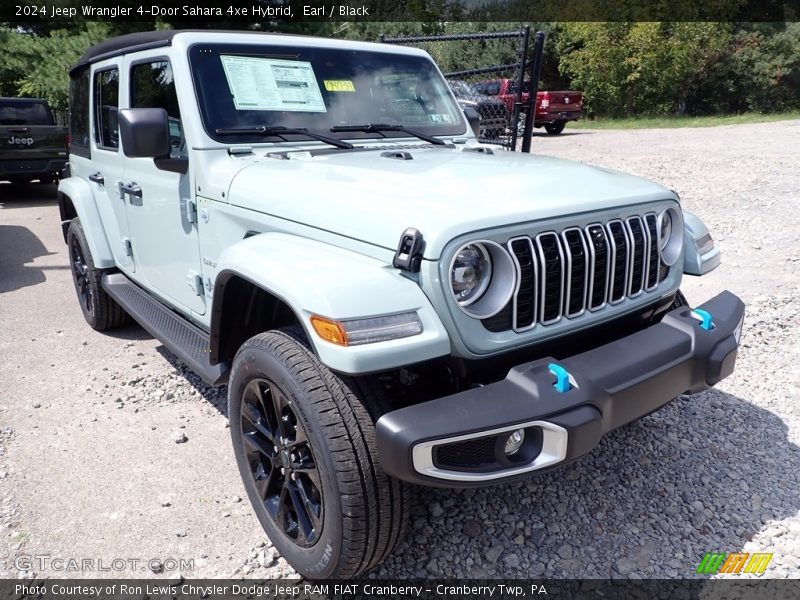 Earl / Black 2024 Jeep Wrangler 4-Door Sahara 4xe Hybrid