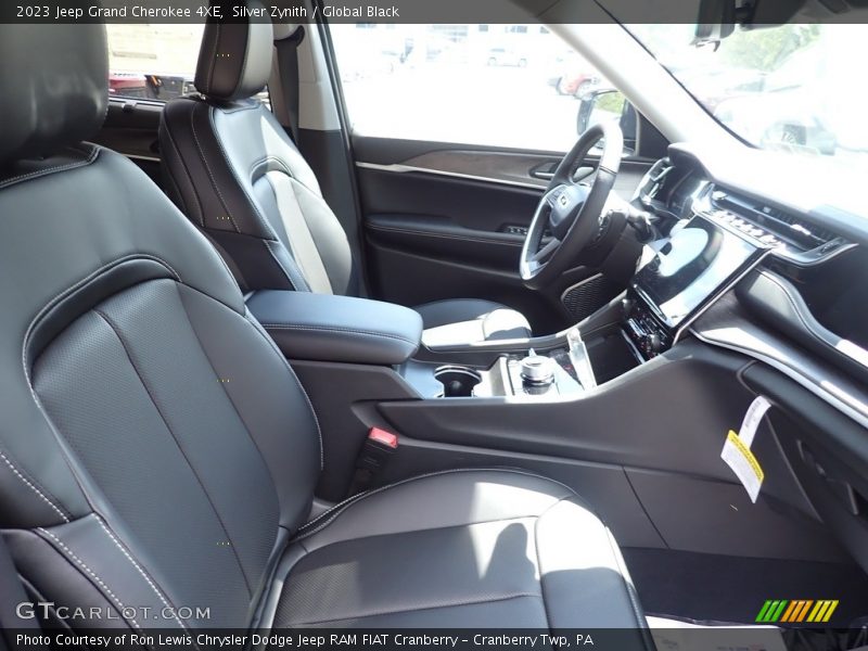 Silver Zynith / Global Black 2023 Jeep Grand Cherokee 4XE