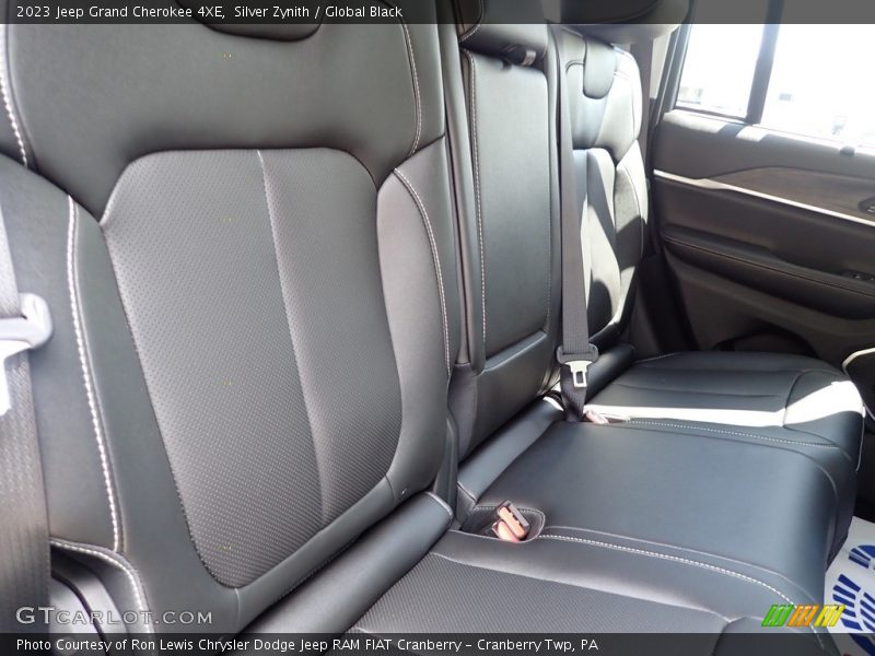 Silver Zynith / Global Black 2023 Jeep Grand Cherokee 4XE
