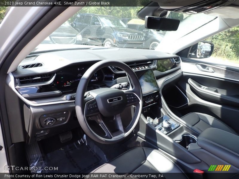 Silver Zynith / Global Black 2023 Jeep Grand Cherokee 4XE