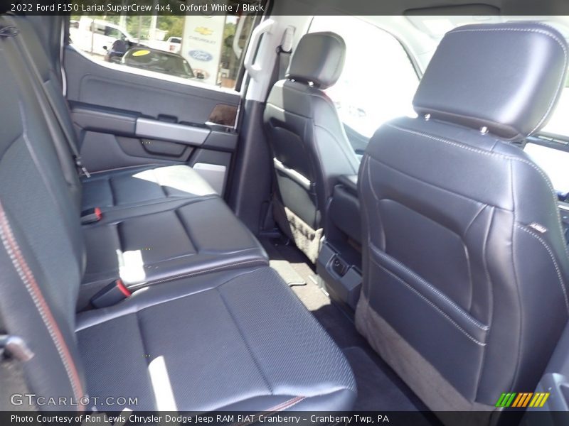 Oxford White / Black 2022 Ford F150 Lariat SuperCrew 4x4