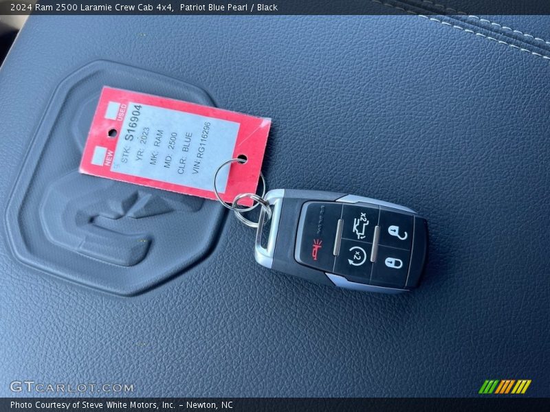 Keys of 2024 2500 Laramie Crew Cab 4x4