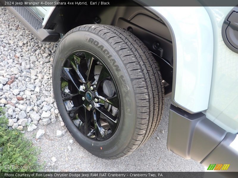 Earl / Black 2024 Jeep Wrangler 4-Door Sahara 4xe Hybrid