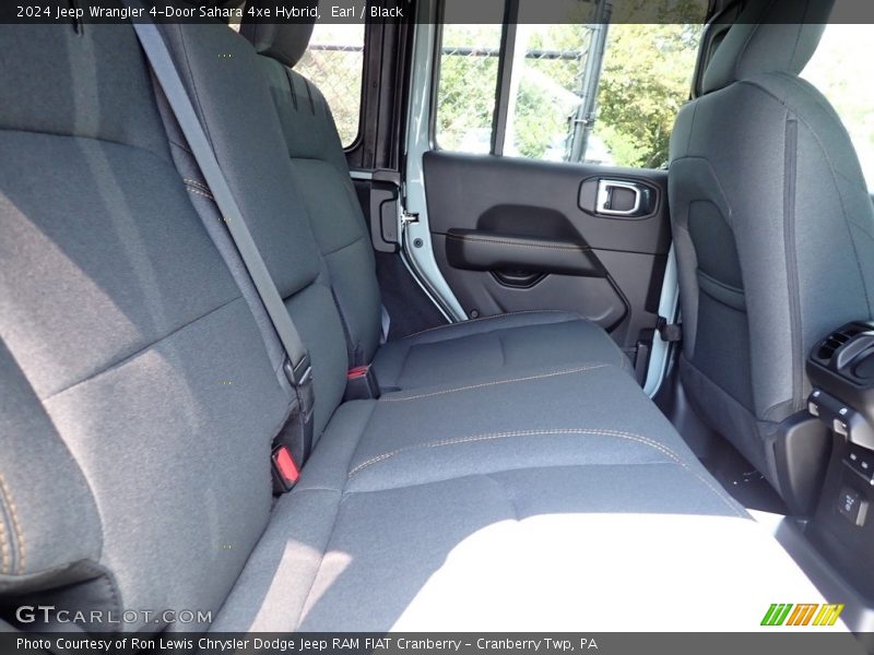 Earl / Black 2024 Jeep Wrangler 4-Door Sahara 4xe Hybrid