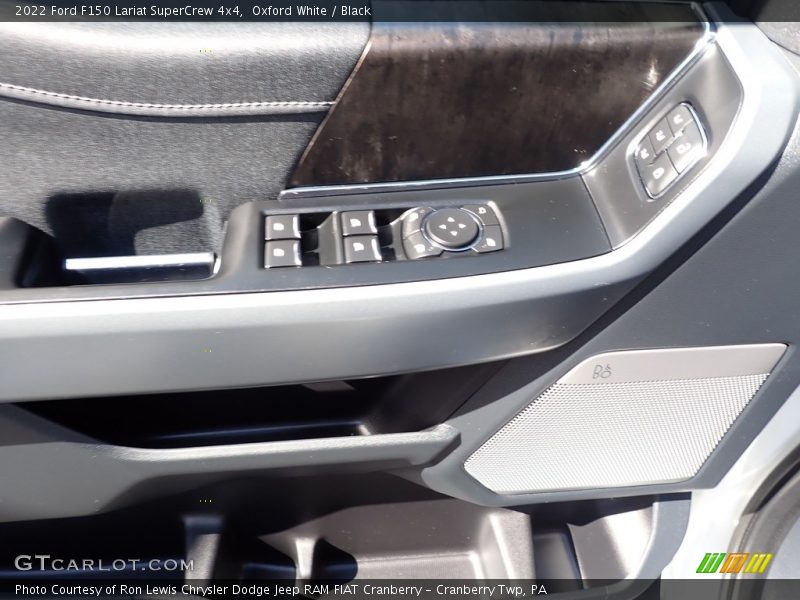 Oxford White / Black 2022 Ford F150 Lariat SuperCrew 4x4