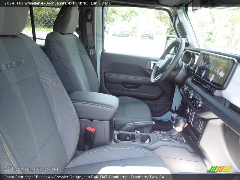Earl / Black 2024 Jeep Wrangler 4-Door Sahara 4xe Hybrid