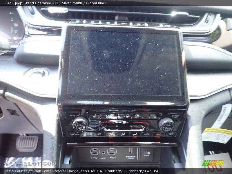 Silver Zynith / Global Black 2023 Jeep Grand Cherokee 4XE