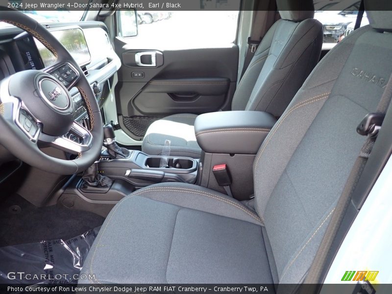 Earl / Black 2024 Jeep Wrangler 4-Door Sahara 4xe Hybrid