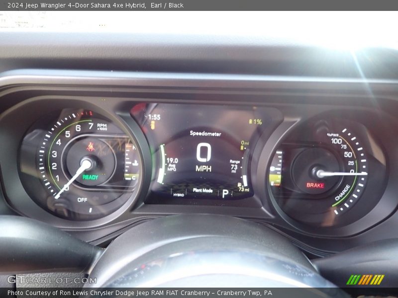Earl / Black 2024 Jeep Wrangler 4-Door Sahara 4xe Hybrid