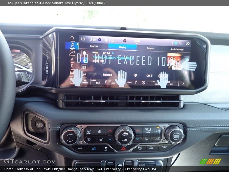 Earl / Black 2024 Jeep Wrangler 4-Door Sahara 4xe Hybrid