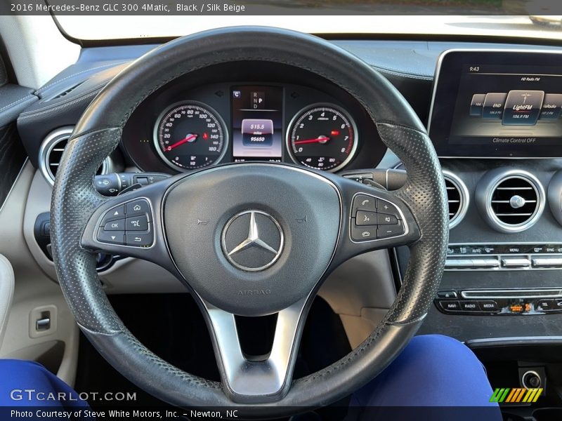 Black / Silk Beige 2016 Mercedes-Benz GLC 300 4Matic