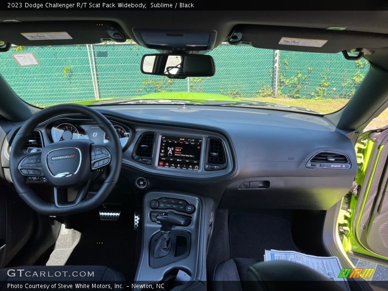 Dashboard of 2023 Challenger R/T Scat Pack Widebody