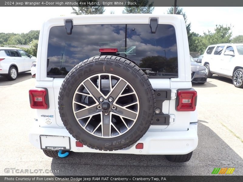 Bright White / Black 2024 Jeep Wrangler 4-Door High Altitude 4xe Hybrid