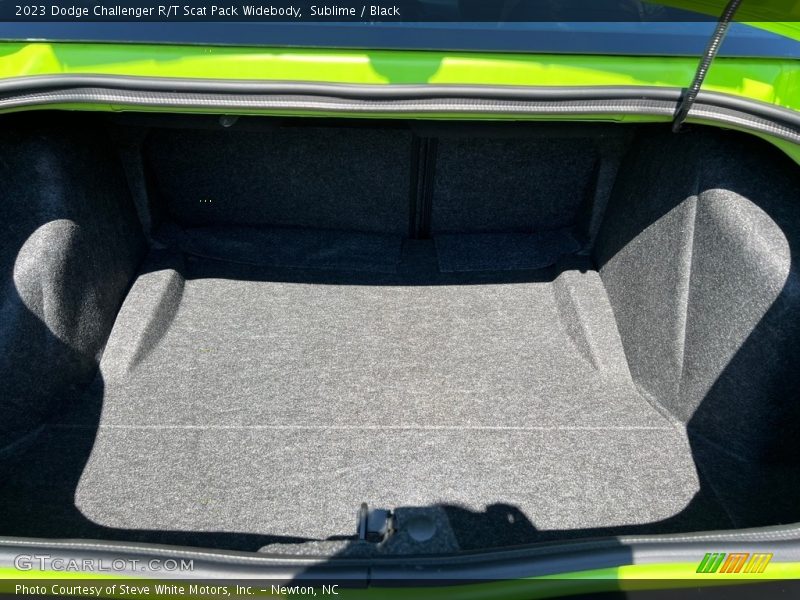  2023 Challenger R/T Scat Pack Widebody Trunk