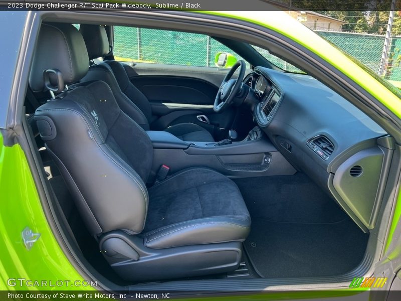 Front Seat of 2023 Challenger R/T Scat Pack Widebody