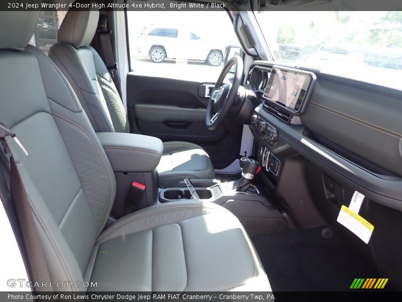 Bright White / Black 2024 Jeep Wrangler 4-Door High Altitude 4xe Hybrid