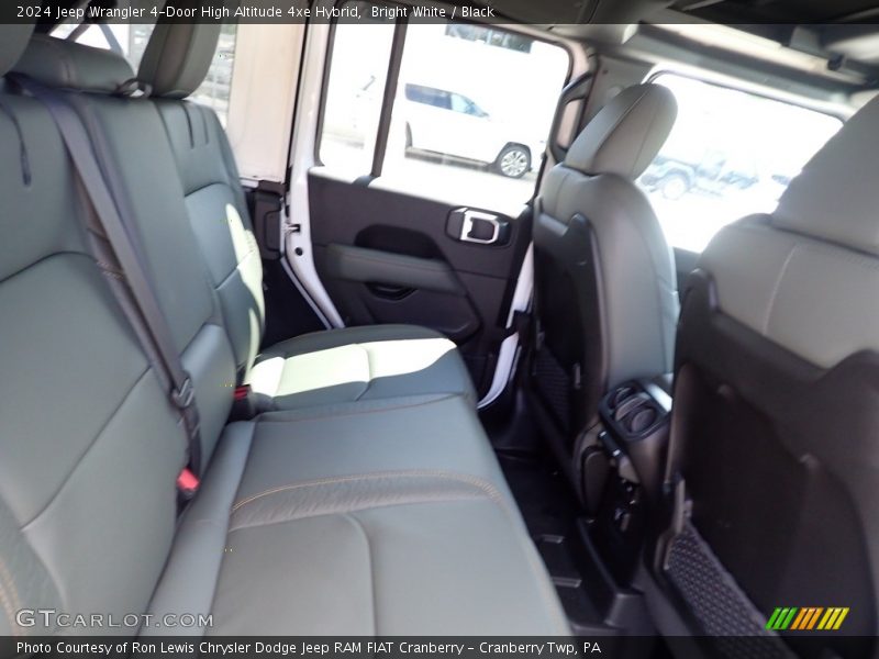 Bright White / Black 2024 Jeep Wrangler 4-Door High Altitude 4xe Hybrid