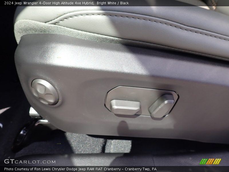 Bright White / Black 2024 Jeep Wrangler 4-Door High Altitude 4xe Hybrid
