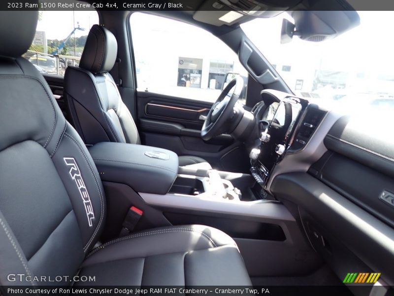 Front Seat of 2023 1500 Rebel Crew Cab 4x4