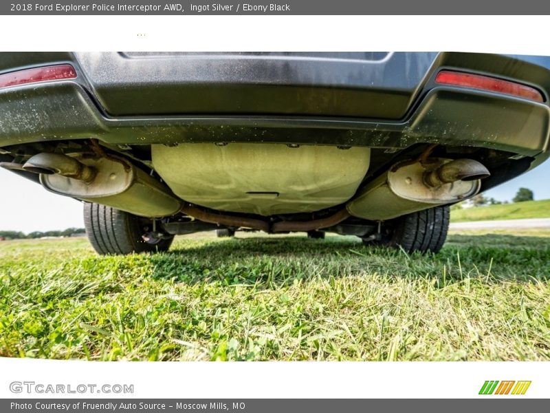 Undercarriage of 2018 Explorer Police Interceptor AWD