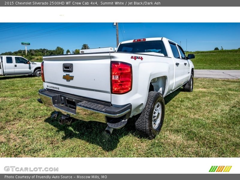 Summit White / Jet Black/Dark Ash 2015 Chevrolet Silverado 2500HD WT Crew Cab 4x4