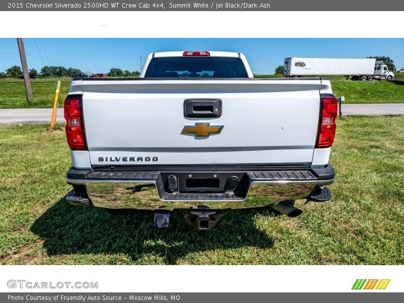 Summit White / Jet Black/Dark Ash 2015 Chevrolet Silverado 2500HD WT Crew Cab 4x4