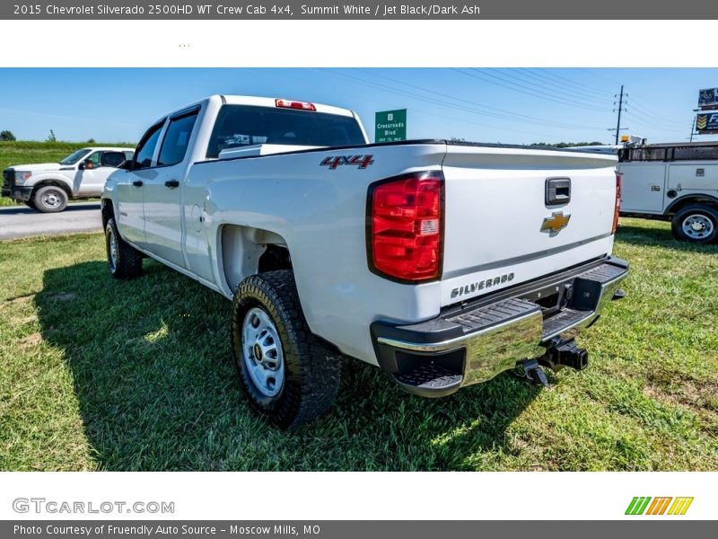 Summit White / Jet Black/Dark Ash 2015 Chevrolet Silverado 2500HD WT Crew Cab 4x4