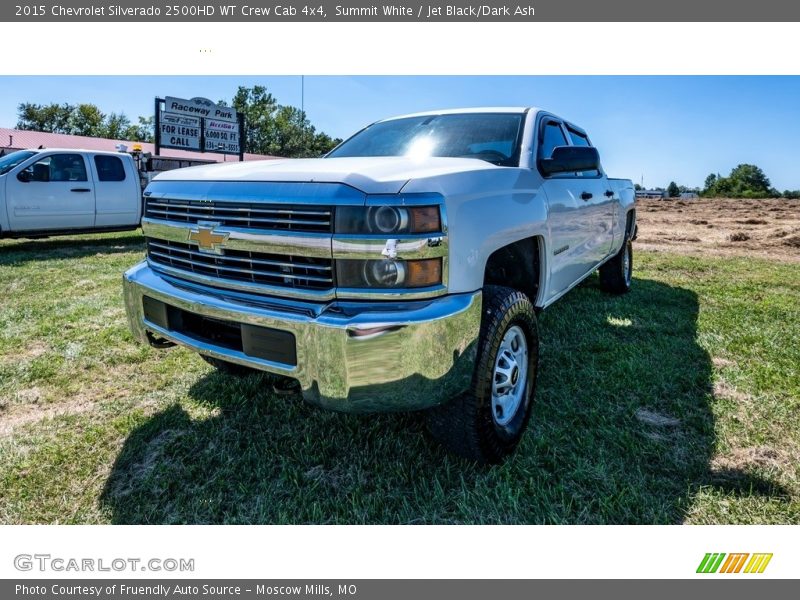 Summit White / Jet Black/Dark Ash 2015 Chevrolet Silverado 2500HD WT Crew Cab 4x4