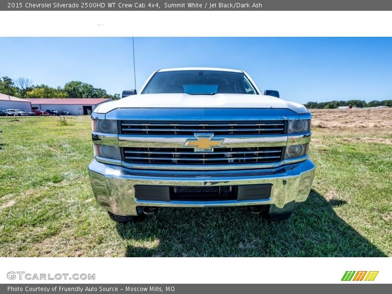 Summit White / Jet Black/Dark Ash 2015 Chevrolet Silverado 2500HD WT Crew Cab 4x4