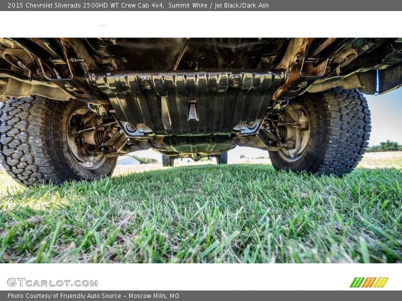 Summit White / Jet Black/Dark Ash 2015 Chevrolet Silverado 2500HD WT Crew Cab 4x4