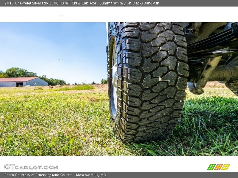 Summit White / Jet Black/Dark Ash 2015 Chevrolet Silverado 2500HD WT Crew Cab 4x4