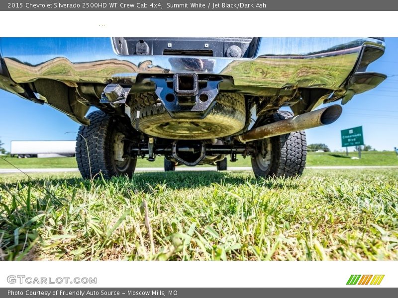 Summit White / Jet Black/Dark Ash 2015 Chevrolet Silverado 2500HD WT Crew Cab 4x4