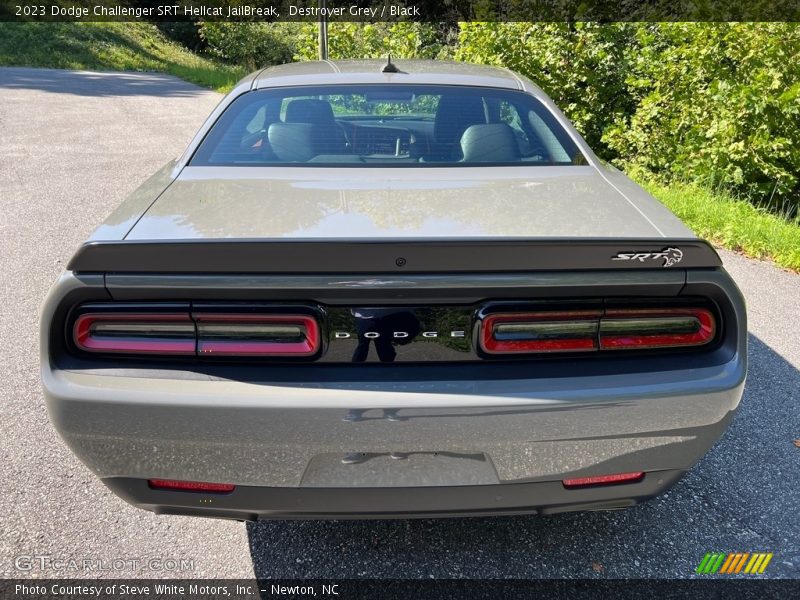 Destroyer Grey / Black 2023 Dodge Challenger SRT Hellcat JailBreak